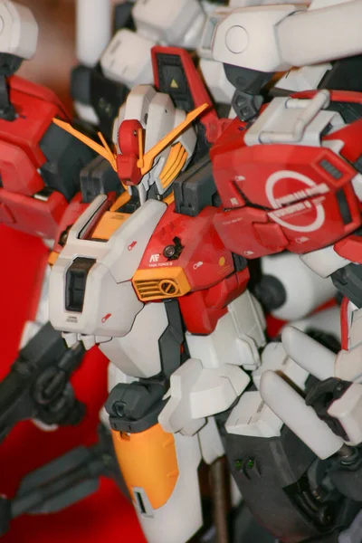 Modelo Figura Ação Gundam Selecionado — Fotografia de Stock
