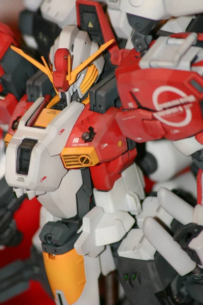 Selected Gundam Action Figure Model — Stock Photo, Image