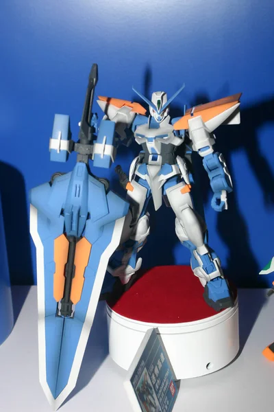 Modelo Figura Ação Gundam Selecionado — Fotografia de Stock