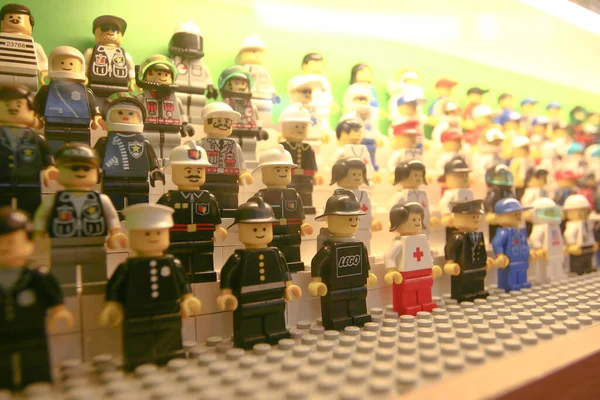 Dec 2004 Lego Figures Exhibition Shatin — Stock Photo, Image