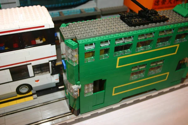 Dec 2004 Lego Figuurtjes Tentoonstelling Shatin — Stockfoto