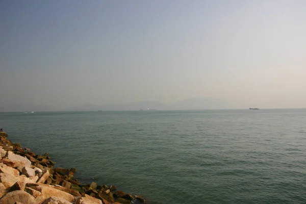 Декабря 2004 Года Береговая Линия Бич Туен Мун Гонконг — стоковое фото