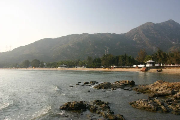 Dezember 2004 Die Küste Von Butterfly Beach Tuen Mun Hongkong — Stockfoto