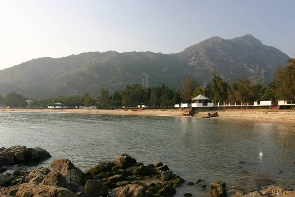 Dec 2004 Берег Butterfly Beach Tuen Mun Hong Kong — стокове фото