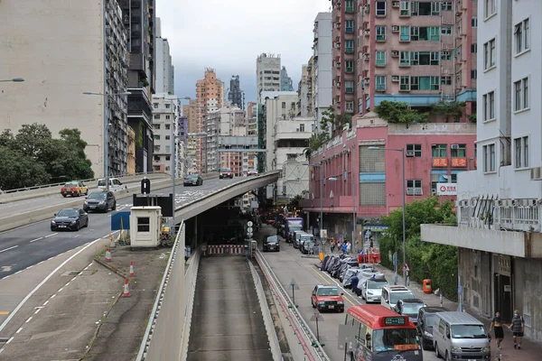 Corridoio Est Kowloon Tau Wai Hong Kong Ago 2021 — Foto Stock