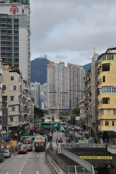 Aug 2021 Oost Kowloon Corridor Bij Tau Wai — Stockfoto