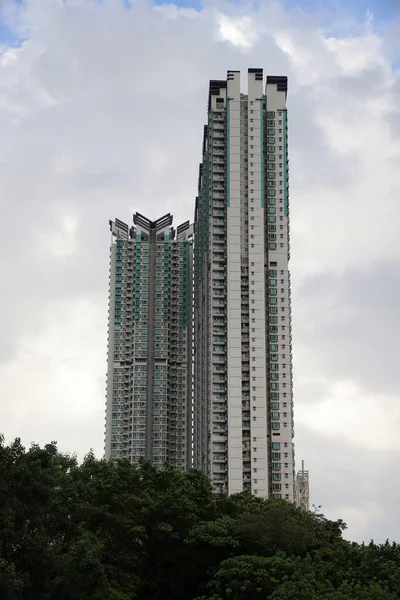 Août 2021 Nouveau Bâtiment Appartement Kwa Wan — Photo