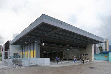 15 Ağustos 2021, Hong Kong 'daki Sung Wong toi İstasyonu.