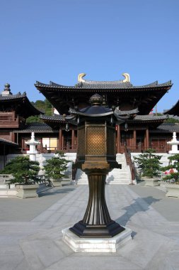 26 Aralık 2004 Chi Lin Nunnery, Diamond Hill Bölgesi, Hong Kong, Çin.