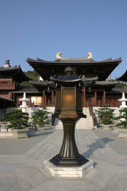 26 Aralık 2004 Chi Lin Nunnery, Diamond Hill Bölgesi, Hong Kong, Çin.