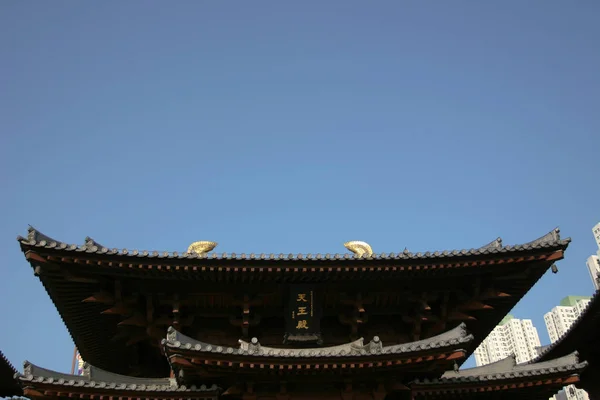 Dec 2004 Chi Lin Nunnery Tang Dynasty Style Temple Hong — Stock Photo, Image