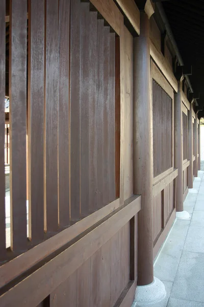 Dec 2004 Chinese Porch Zen Garden — Stock Photo, Image