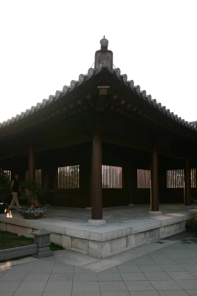 Dec 2004 Chinese Eaves Temple Corner Eaves Ancient Buildings — Stock Photo, Image