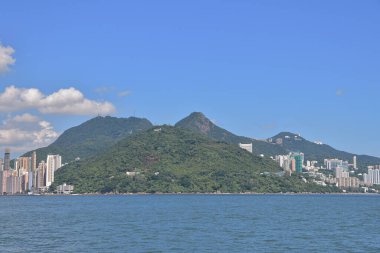 20 Ağustos 2021 Sülfür Kanalı manzarası, Hong Kong