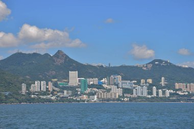 20 Ağustos 2021 Sandy Körfezi manzarası, Hong Kong