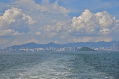 20 Ağustos 2021 Sülfür Kanalı manzarası, Hong Kong