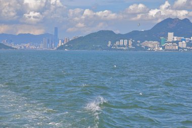 20 Ağustos 2021 Sülfür Kanalı manzarası, Hong Kong