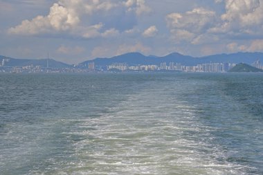 20 Ağustos 2021 Sülfür Kanalı manzarası, Hong Kong