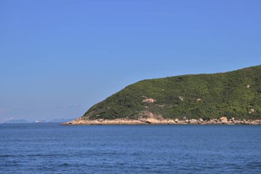 20 Ağustos 2021 Tai Kwan Wan, Cheung Chau Adası, Hong Kon