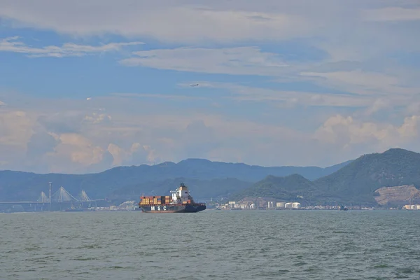 Aug 2021 East Lamma Channel Hong Kong 케이프 — 스톡 사진