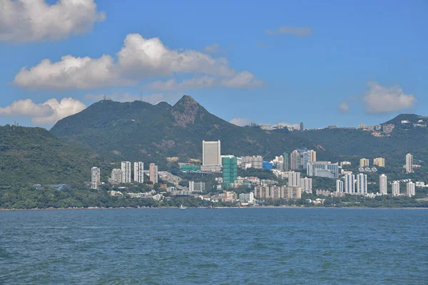 Aug 2021 Táj Sandy Bay Hong Kong — Stock Fotó