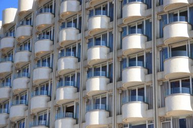 Warwick Oteli ön cephesi, Cheung Chau, 20 Ağustos 2021  