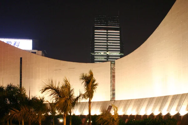 Estructura Arquitectónica Del Centro Cultural Hong Kong Septiembre 2004 — Foto de Stock