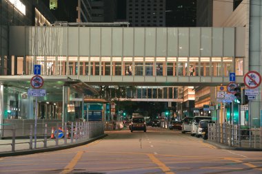 3 Eylül 2021 Sokak Manzarası, Des Voeux Yolu Merkezi, Hong Kong