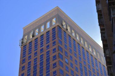 4 Eylül 2021 Sai Wan, Hong Kong 'daki ofis binası. 