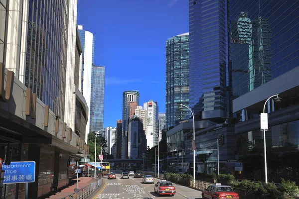Wrz 2021 Admiralicja Jest Centralna Biznesowa Dzielnica Hongkongu — Zdjęcie stockowe