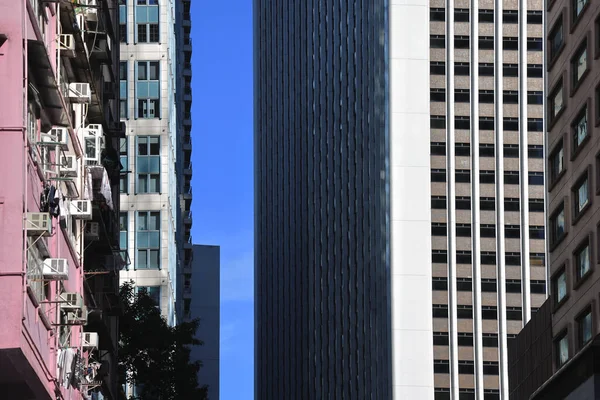 Sep 2021 Wan Chai Ett Mest Trafikerade Kommersiella Områdena Hongkong — Stockfoto