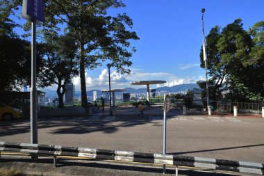 4 Eylül 2021, Stubbs Yolu gözcüsü Hong Kong 'da. 