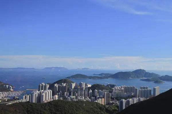 Eylül 2021 Hong Kong Pok Lam Barajı — Stok fotoğraf