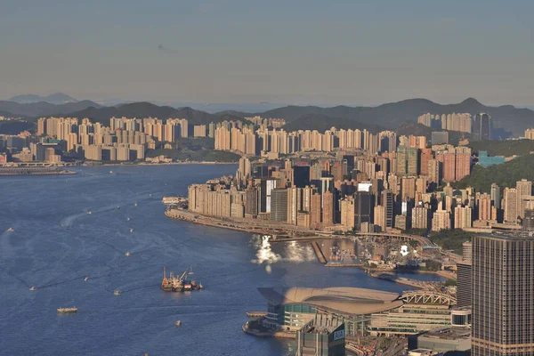 September 2021 Der Östliche Teil Der Insel Hongkong — Stockfoto
