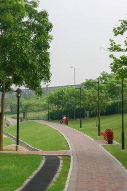 Lingnan Bahçesinde somut yol, hk