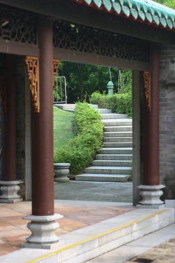 10 Eylül 2005 Çin tarzı koridor, Çin tarzı bahçe Lingnan Bahçesi