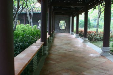 10 Eylül 2005 Çin tarzı koridor, Çin tarzı bahçe Lingnan Bahçesi