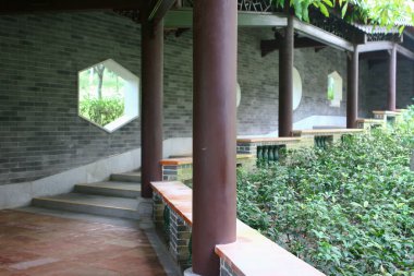 10 Eylül 2005 Çin tarzı koridor, Çin tarzı bahçe Lingnan Bahçesi