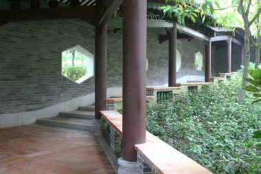 10 Eylül 2005 Çin tarzı koridor, Çin tarzı bahçe Lingnan Bahçesi