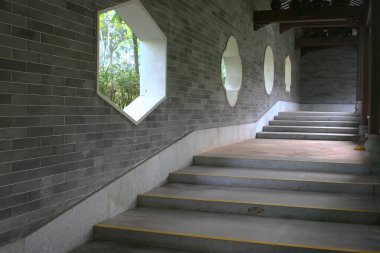 10 Eylül 2005 Çin tarzı koridor, Çin tarzı bahçe Lingnan Bahçesi