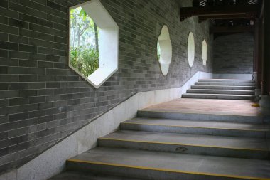 10 Eylül 2005 Çin tarzı koridor, Çin tarzı bahçe Lingnan Bahçesi