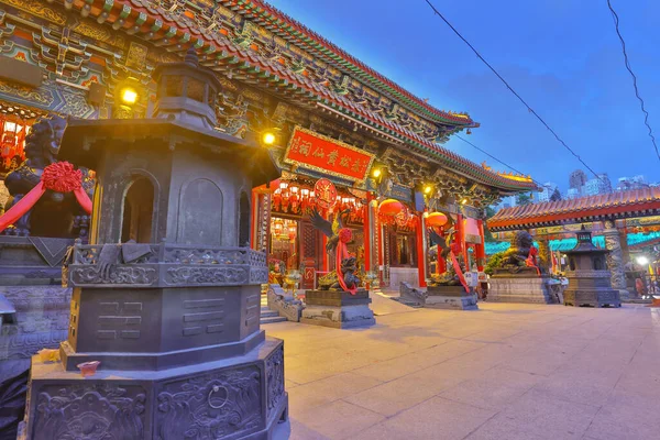 Sept 2021 Main Altar Sik Sik Yuen Wong Tai Sin — Stock Photo, Image