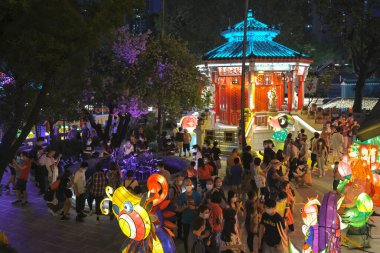 18 Eylül 2021 Sik Sik Yuen Wong Tai Sin Tapınağında Heung Pavyonu