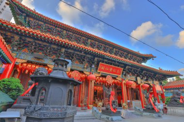 Shik Sik Yuen Wong Tai Sin Tapınağı, Hong Kong, 18 Eylül 2021  