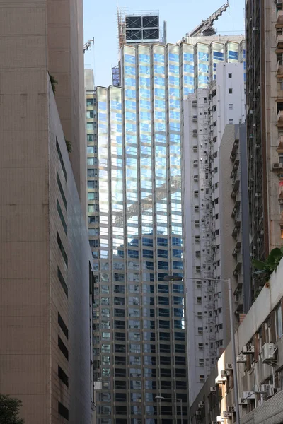 Architettura Moderna Degli Uffici Tin Hau Honk Kong Settembre 2021 — Foto Stock