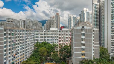 Residential architecture and daily life in Kowloon estate