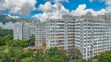 Residential architecture and daily life in Kowloon estate