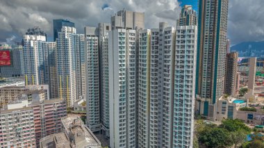 Residential architecture and daily life in Kowloon estate