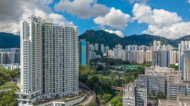 Urban renewal and public housing development in Kowloon