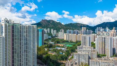 Urban renewal and public housing development in Kowloon